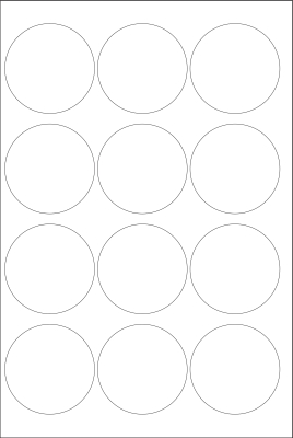 World Series Labels White permanent
