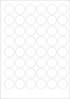World Series Labels White permanent