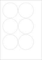 World Series Labels White permanent
