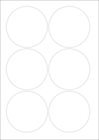 World Series Labels White permanent