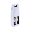 Trageverpackung, weiss, 2 Flaschen 7 - 7.5 dl
