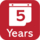 Haltbarkeit 5 Jahre