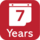 Haltbarkeit 7 Jahre