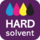 HARD-SOLVENT DRUCK