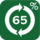 65% RECYCLING