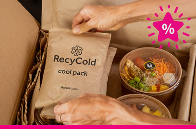 Sonderaktion Kühlverpackung - bis zu 50%: RecyCold – nachhaltig und zuverlässig.